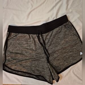 Women's Heathered Gray Athletic Shorts